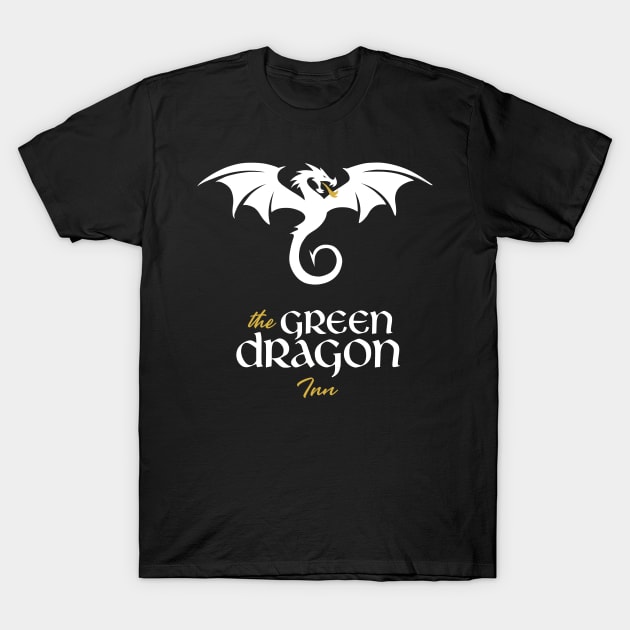 the green dragon T-Shirt by creativeballoon